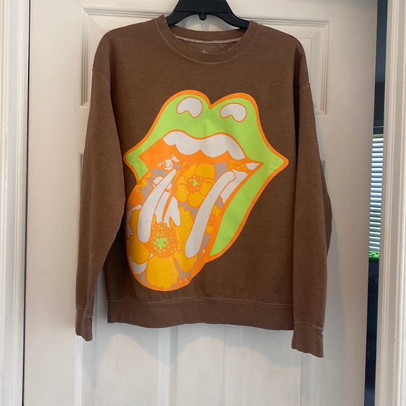 Urban Outfitters NWOT Rolling Stones sweatshirt size Small - Picture 2 of 6
